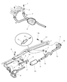 Dodge Ram 3500 Catalytic Converter Diagram - 5019143AB