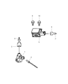 Dodge Sprinter 3500 Air Bag Sensor Diagram - 68010057AA