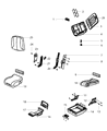 Ram 4500 Seat Cushion Diagram - 1QA42BD3AA
