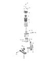 Ram Coil Spring Insulator Diagram - 68246462AA