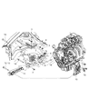 Dodge Neon Engine Mount Diagram - 5086709AA