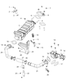 Ram 5500 EGR Valve Gasket Diagram - 68210505AA
