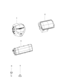 2022 Chrysler 300 Air Bag Diagram - 5PP65DX9AE
