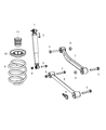 Jeep Bump Stop Diagram - 68341487AB
