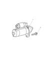 Dodge Sprinter 2500 Starter Motor Diagram - R5134510AB