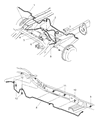 2002 Dodge Durango Brake Line Diagram - 52009547AB