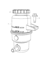 Jeep Grand Cherokee Power Steering Reservoir Diagram - 52124636AB