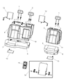 2011 Ram 2500 Cup Holder Diagram - 1NN45GTVAA