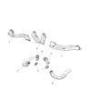 2017 Ram ProMaster City Air Duct Diagram - 68263156AA