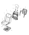 Chrysler Sebring Seat Heater Diagram - 4610121AA