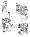 Dodge Magnum A/C Condenser Diagram - 5137693AA
