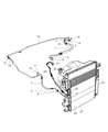 Dodge Nitro A/C Condenser Diagram - 68003972AA