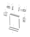 Dodge Challenger Air Duct Diagram - 68205063AD