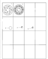 1998 Chrysler Cirrus Wheel Cover Diagram - 4764314AA