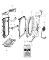 Dodge Radiator Diagram - 55057089AA