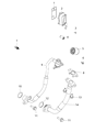 Jeep Renegade Coolant Filter Diagram - 68439517AA