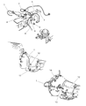 Jeep Accelerator Cable Diagram - 52078171AB