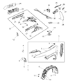 Jeep Cherokee Wheelhouse Diagram - 68102264AC
