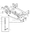 Ram 2500 Track Bar Diagram - 52122082AA