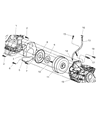 Chrysler Sebring Dipstick Diagram - 4593416AB