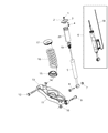 2013 Chrysler 300 Coil Springs Diagram - 5168957AA