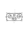 Jeep Liberty A/C Switch Diagram - 5069169AA