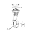 Jeep Liberty Fuel Level Sensor Diagram - 68017714AB