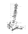 2008 Chrysler Pacifica Coil Springs Diagram - 4862002AB