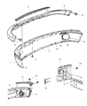 Dodge Ram 5500 Air Deflector Diagram - 55277324AC