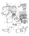 Jeep Commander Blower Motor Resistor Diagram - 68057463AA