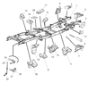 Ram Coil Spring Bracket Diagram - 68142356AA