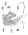 Dodge Oxygen Sensor Diagram - 56028766AA