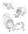 Chrysler Cirrus Wheel Hub Diagram - 4616477AB