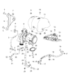 Dodge Dart Turbocharger Diagram - 4892938AH