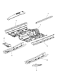 Jeep Compass Floor Pan Diagram - 5183908AD