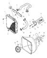 Jeep Radiator Diagram - 55037654AC