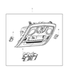 Ram Dome Light Diagram - 6KE831X7AF
