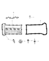 2008 Dodge Caliber Oil Filler Cap Diagram - 4884819AC