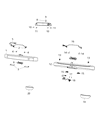 Jeep Compass Windshield Washer Nozzle Diagram - 5303841AA