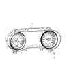 Jeep Cherokee Instrument Cluster Diagram - 68379595AI