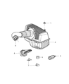 Chrysler Sebring Air Filter Box Diagram - 5159156AA