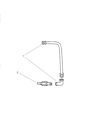 Chrysler Cirrus Air Intake Coupling Diagram - 4884050AA