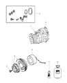 Chrysler A/C Compressor Cut-Out Switches Diagram - 5014574AA