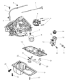 Jeep Liberty Drain Plug Diagram - 6504894AA