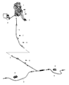 2020 Dodge Durango Parking Brake Cable Diagram - 4779637AI