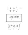 Dodge Viper Door Lock Switch Diagram - 4685841AB