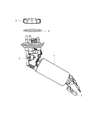 2001 Chrysler Prowler Fuel Pressure Regulator Diagram - 5016846AA