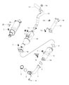 2014 Ram 3500 Exhaust Pipe Diagram - 68087108AF