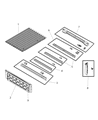 Ram 2500 Axle Beam Diagram - 68197094AA