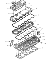 2004 Dodge Ram 2500 Cylinder Head Diagram - R5086860AA